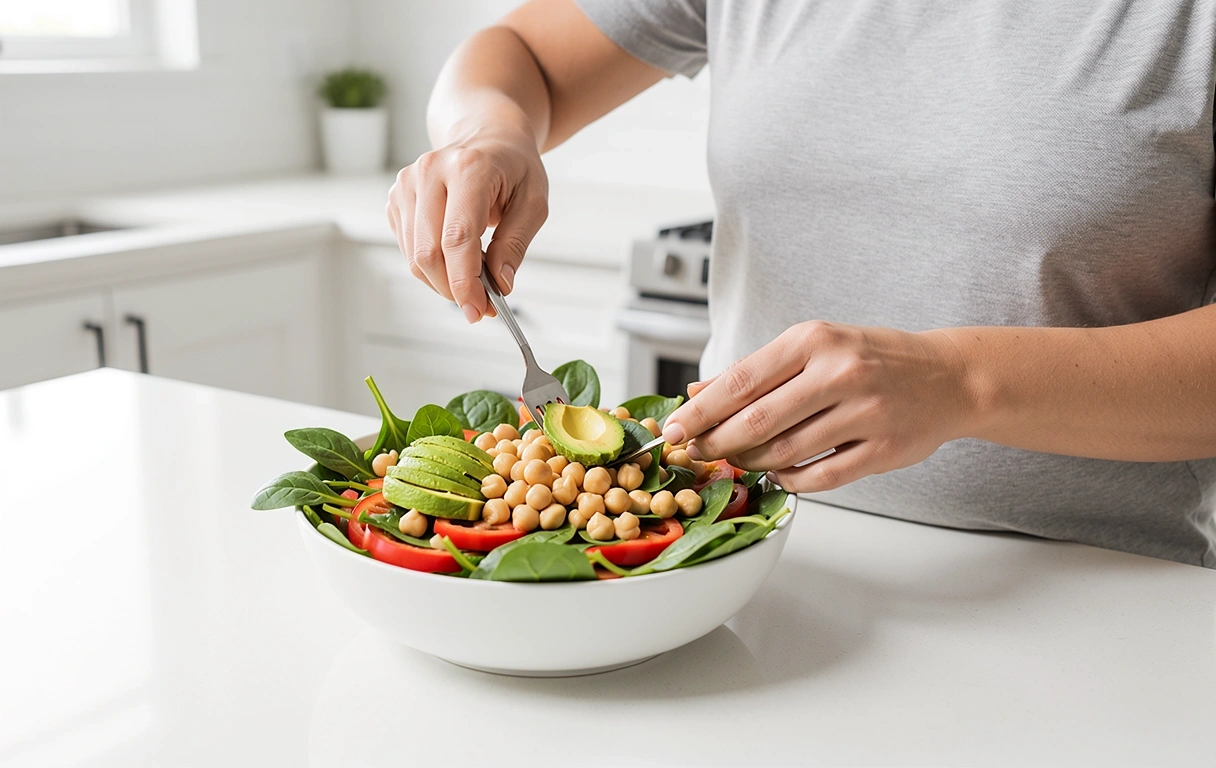 Healthy meal preparation