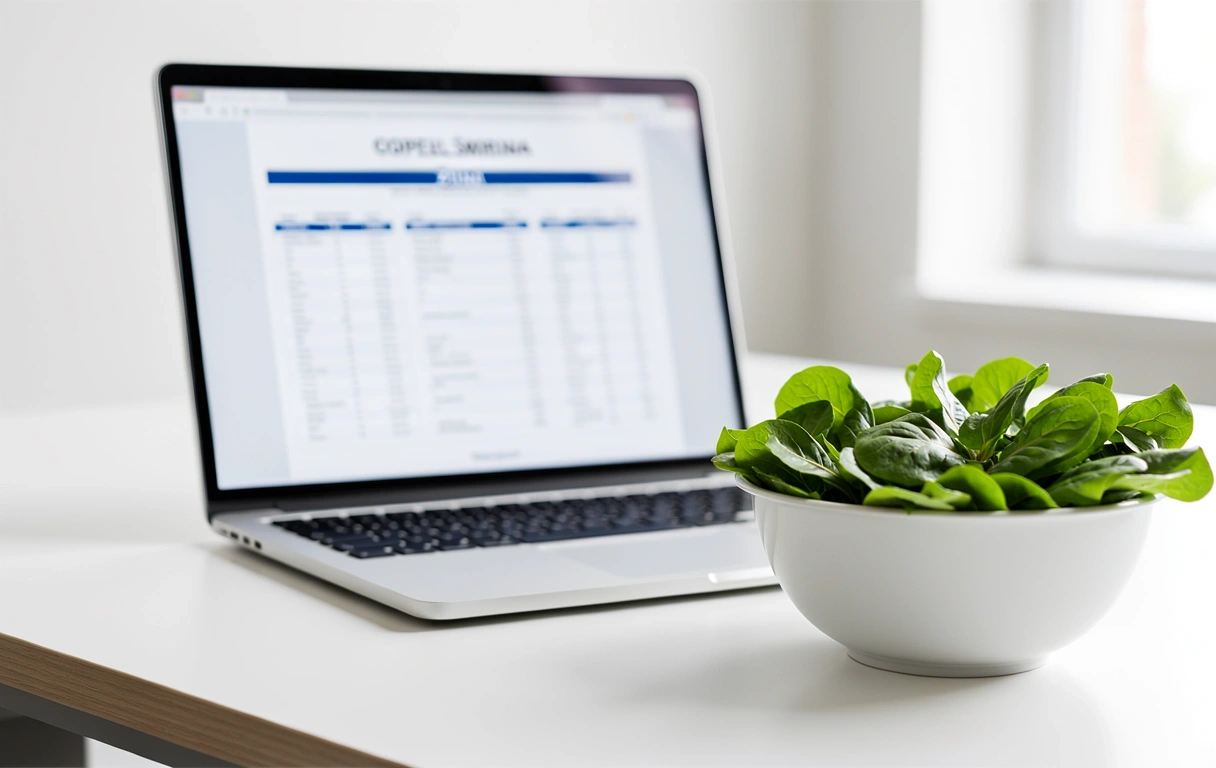 Nutritionist workspace