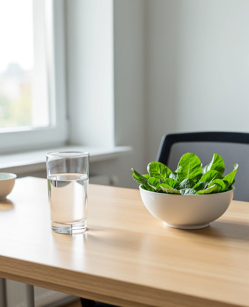 Professional nutrition workspace
